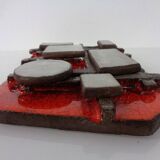 Brutalist ceramic wall panel from Krösselbach, Germany, 1960s