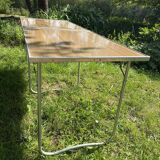 Formica folding camping table
