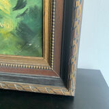 Oil Painting by S. Navratil, Germany, 1960s