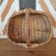 Artisanal wicker basket Auvergne