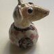 Small "bud vase" in glazed ceramic