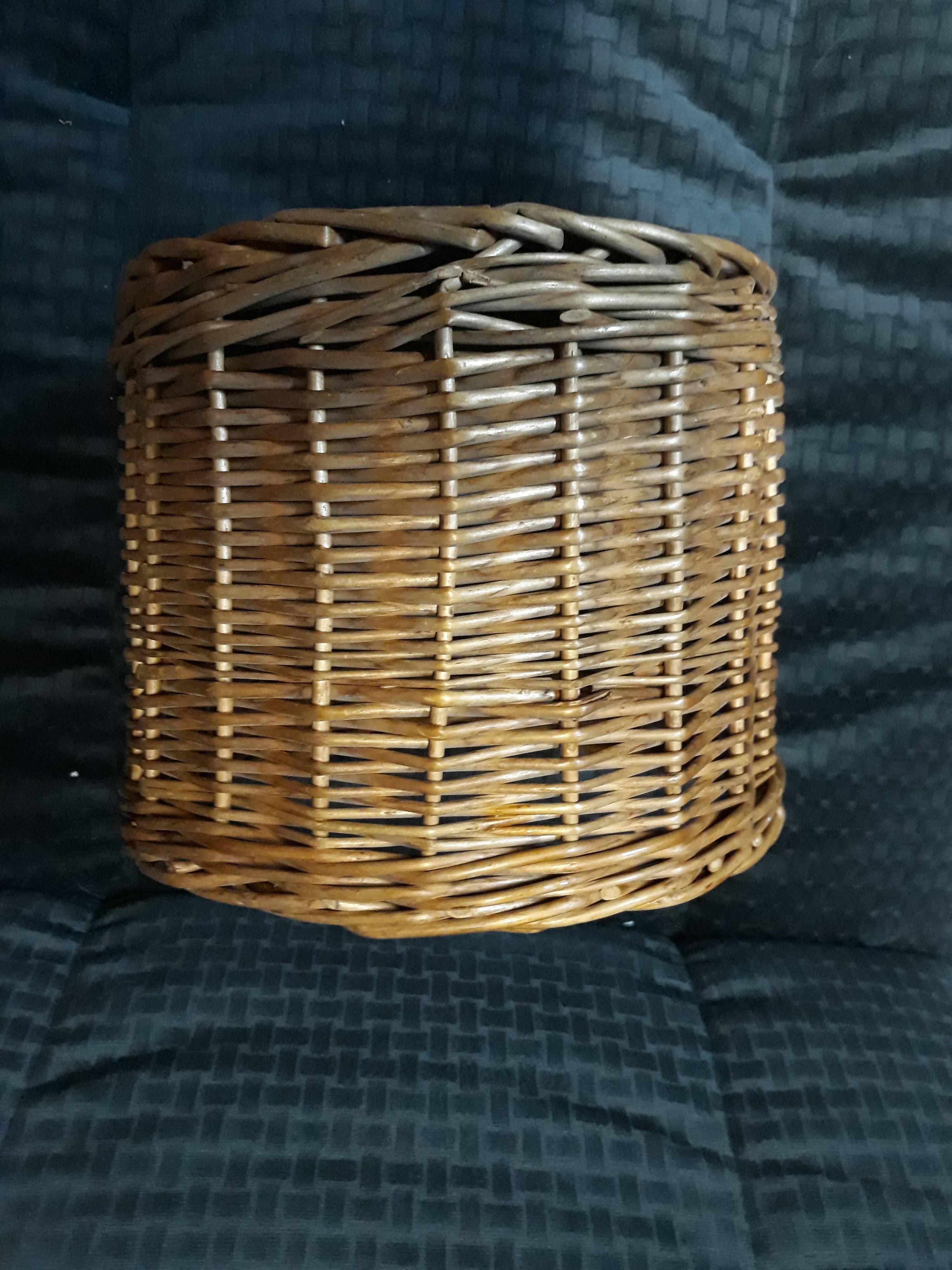 Cache pot braided Wicker