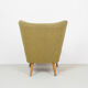 Paire de fauteuils cocktail verts des années 1950