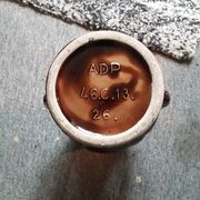 Very original vintage vase signed ADP.