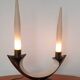 Verceram iridescent ceramic lamp France c.1960