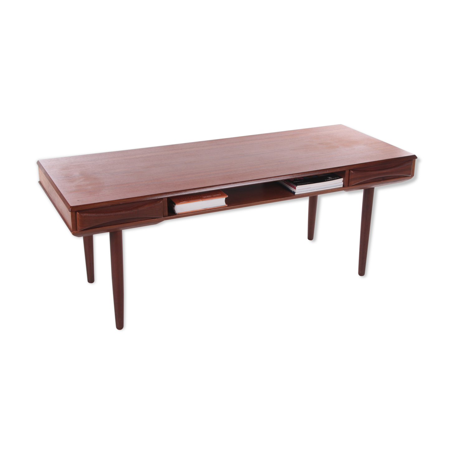 Danish modernist teak coffee table from Dyrlund, 1960s