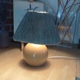 Lampe corde de jute