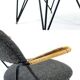 Retro Vintage Danish Cane Desk Chair Office Armchair 50s 60s Mid Century Modern