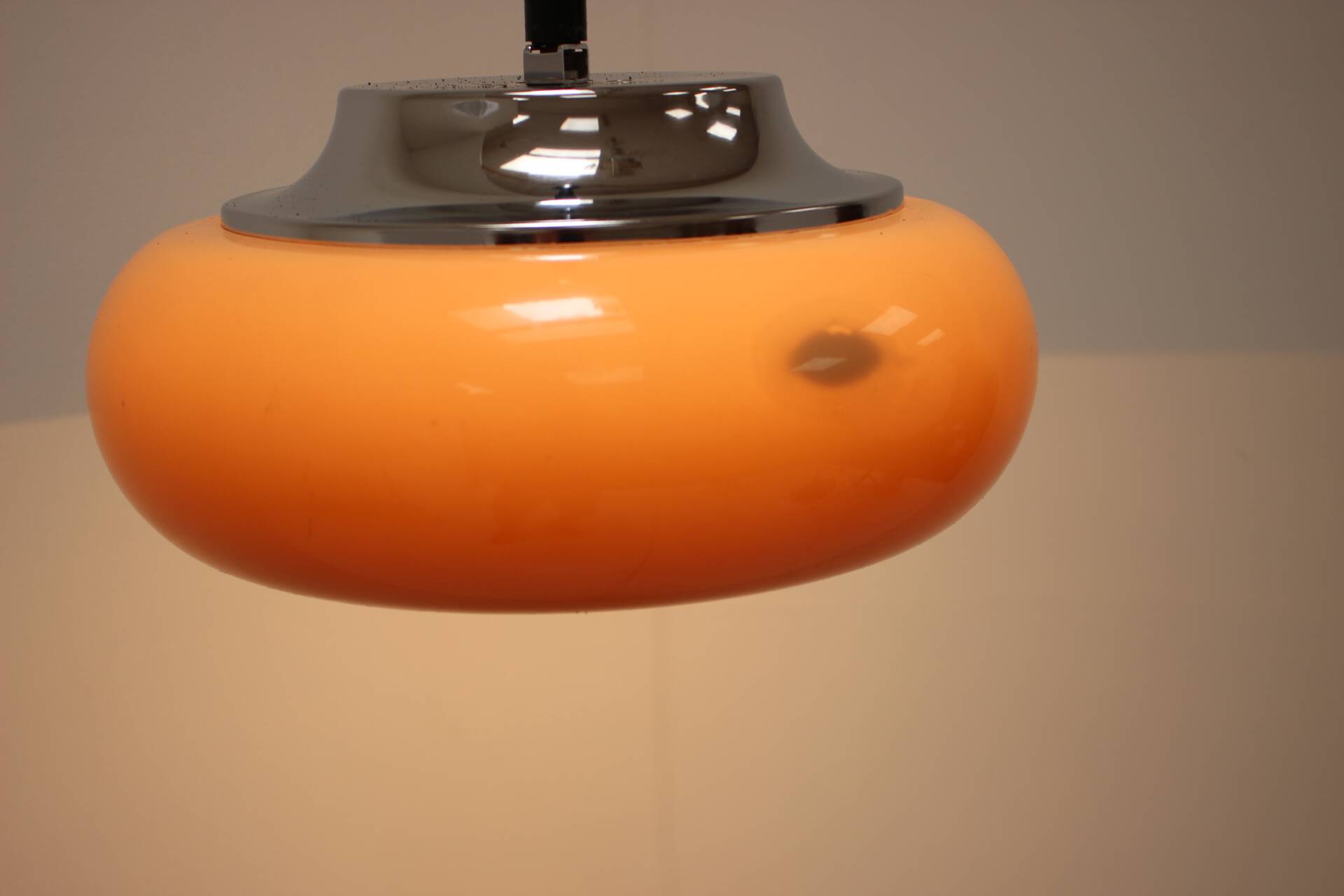 Mid Century Pendant Meblo, Harvey Guzzini, Italy, 1970s