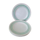 Set of 6 flat plates l'amandinoise