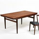 Teak dining table, Johannes Andersen for Uldum Møbelfabrik, 1960