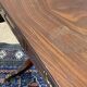 English mahogany drop-leaf desk from the 1950s