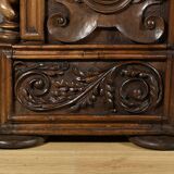 Oratory in solid walnut, Neo-Gothic Renaissance style – Late 19th century