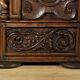 Oratory in solid walnut, Neo-Gothic Renaissance style – Late 19th century