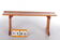 Vintage pine wooden bench tough look from france