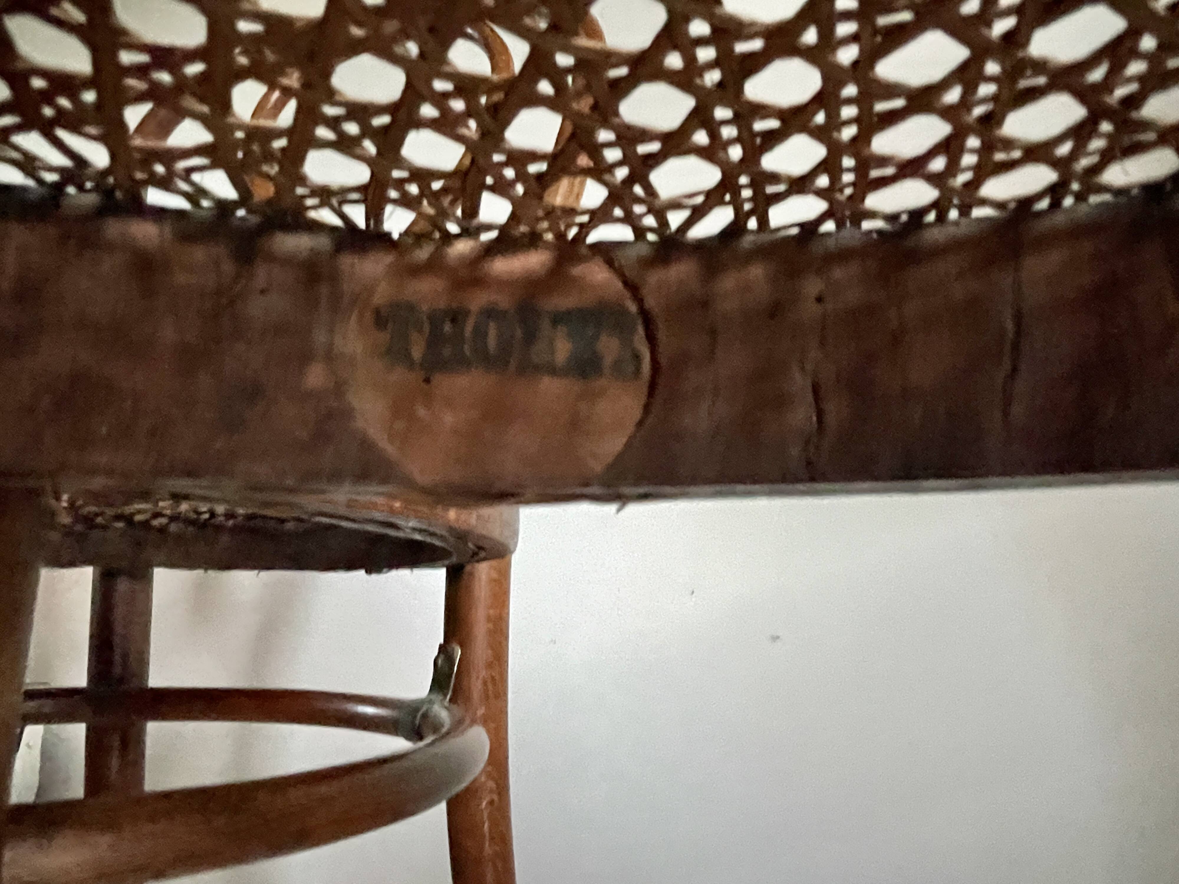Paire de chaises Thonet n°1 1850