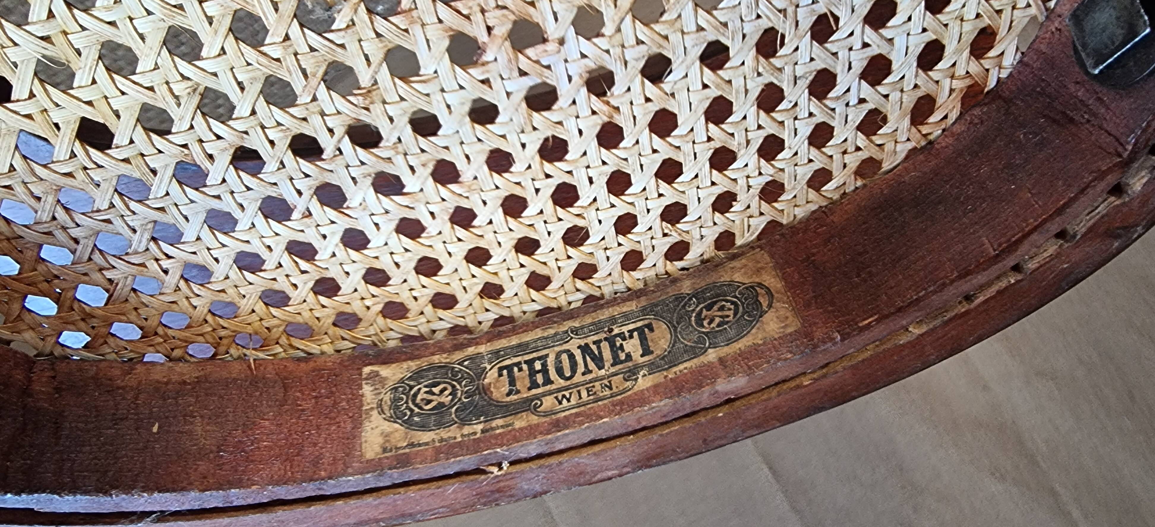 Thonet baby and child high chair, circa 1900-1910
