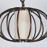 Black rattan suspension