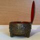 Silver metal jewellery box