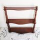 Waxed wooden shelf, vintage, 1950s