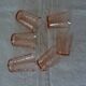 6 verres roses forme gobelet Rosaline Arcoroc Luminarc  vintage