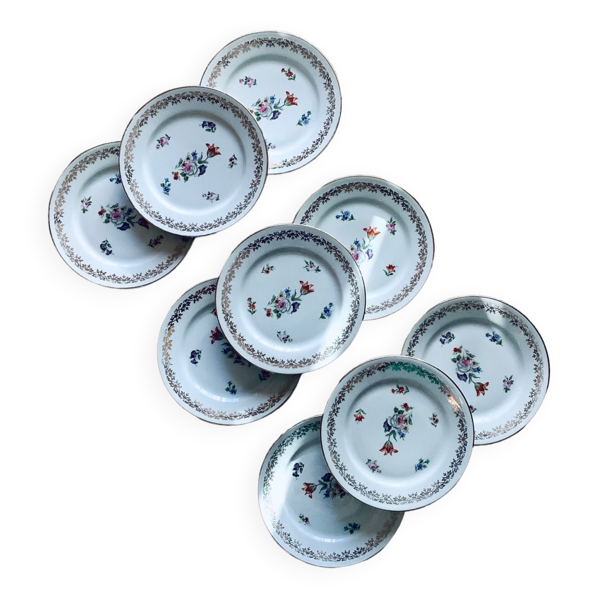 Dessert plates 9