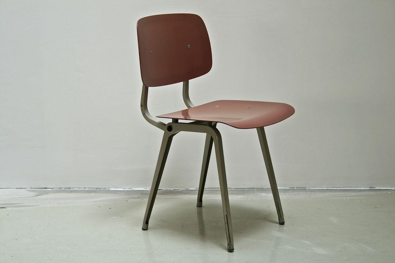 Set of 6 chairs "Revolt" by Friso Kramer for Ahrend de Cirkel 1954