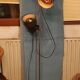 Authentic 70s floor lamp with 2 adjustable black lampshades