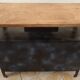 Industrial furniture in metal and wood for bathroom or TV stand
