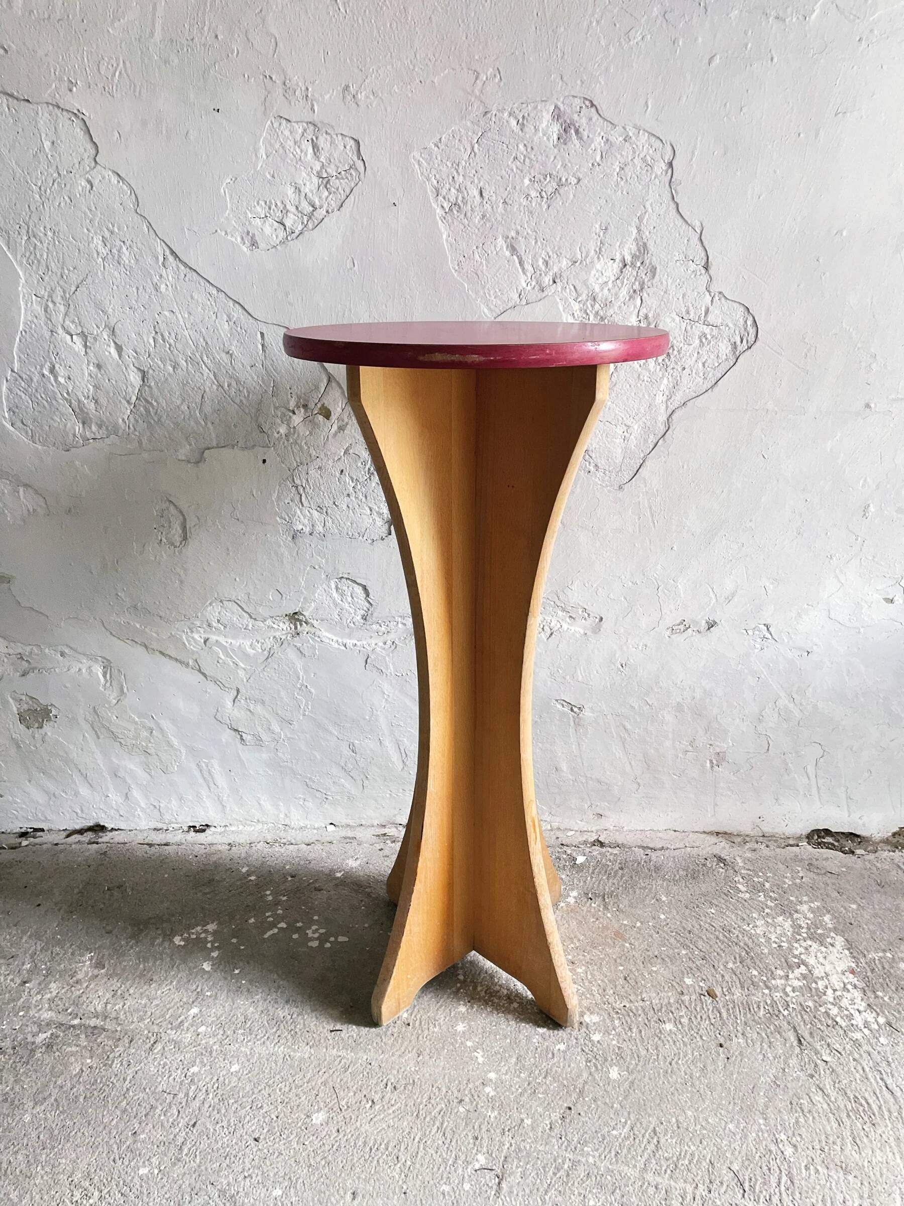 Mid-century modern Swiss bar/café table from the 1970s.