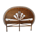 Vintage rattan headboard
