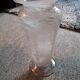 Vase vintage en verre de Clichy