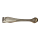 Christofle silver metal sugar tongs model "Malmaison"