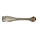 Christofle silver metal sugar tongs model "Malmaison"
