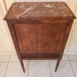 Marble shelf cabinet