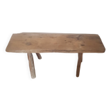 Small wooden bench