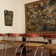Antique wall tapestry