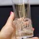 6 Vintage Orangeade Water Glasses Advertising La Roche Aux Fées