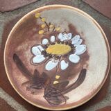 2 small Vallauris plates signed by Fonck and Mateo.