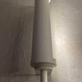 White metal wall light