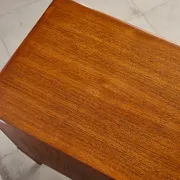 Teak enfilade by H.W. Klein for Bramin, Denmark, 1960s.