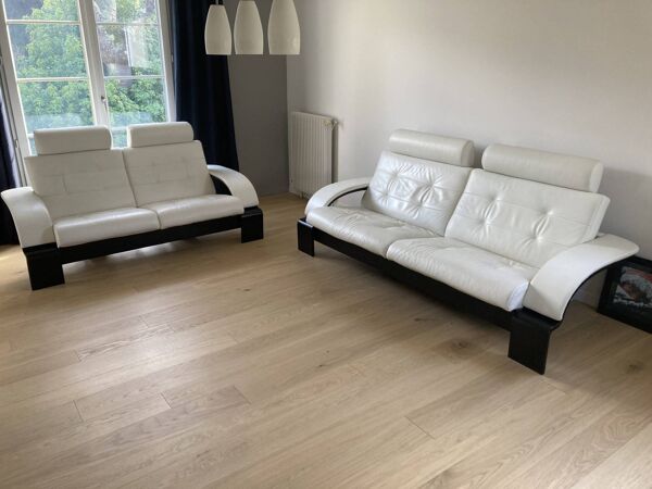 Canapés cuir Roche et Bobois