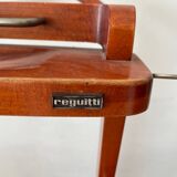 Fratelli REGUITTI mahogany valet with tie rack and trouser rack
