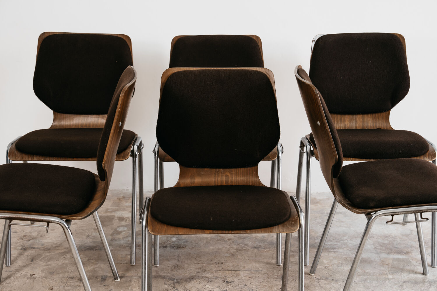 Carlo Ratti Style Set Da Pranzo 10 Sedie Design Modernariato Anni ‘70