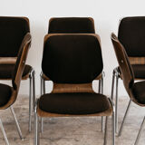 Carlo Ratti Style Set Da Pranzo 10 Sedie Design Modernariato Anni ‘70