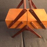 Vintage sewing basket