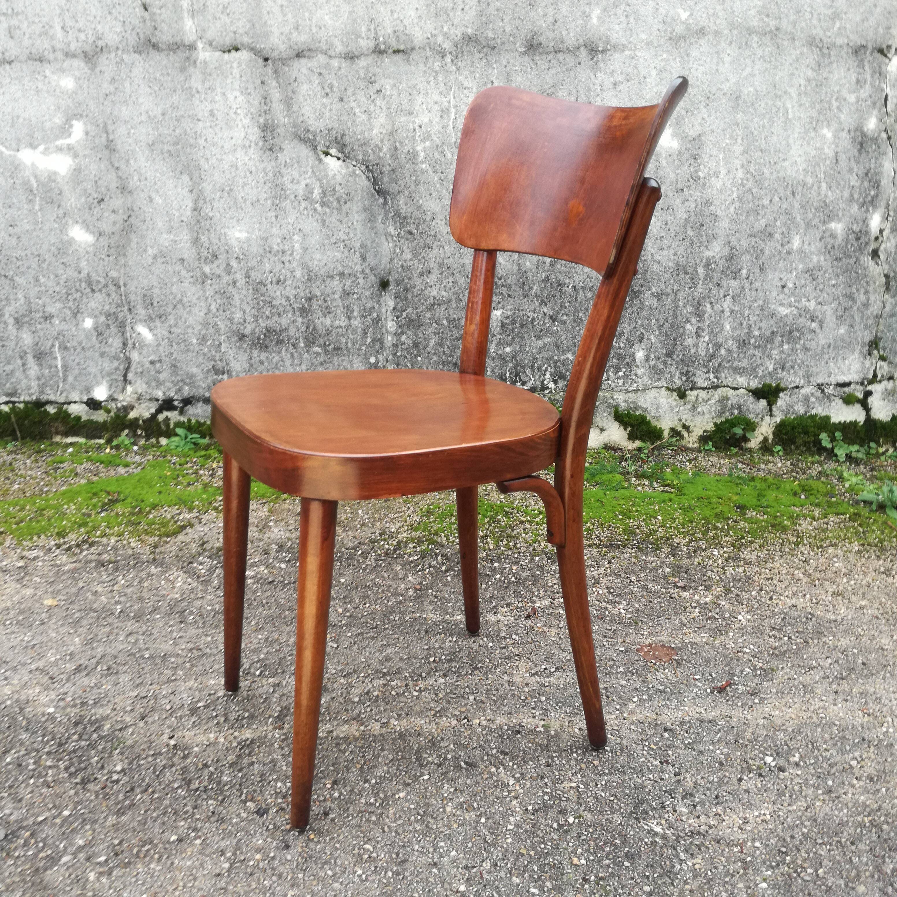 Baumann beech chair 1950
