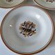 Set of 5 soup plates – Creil & Montereau – Œillet model