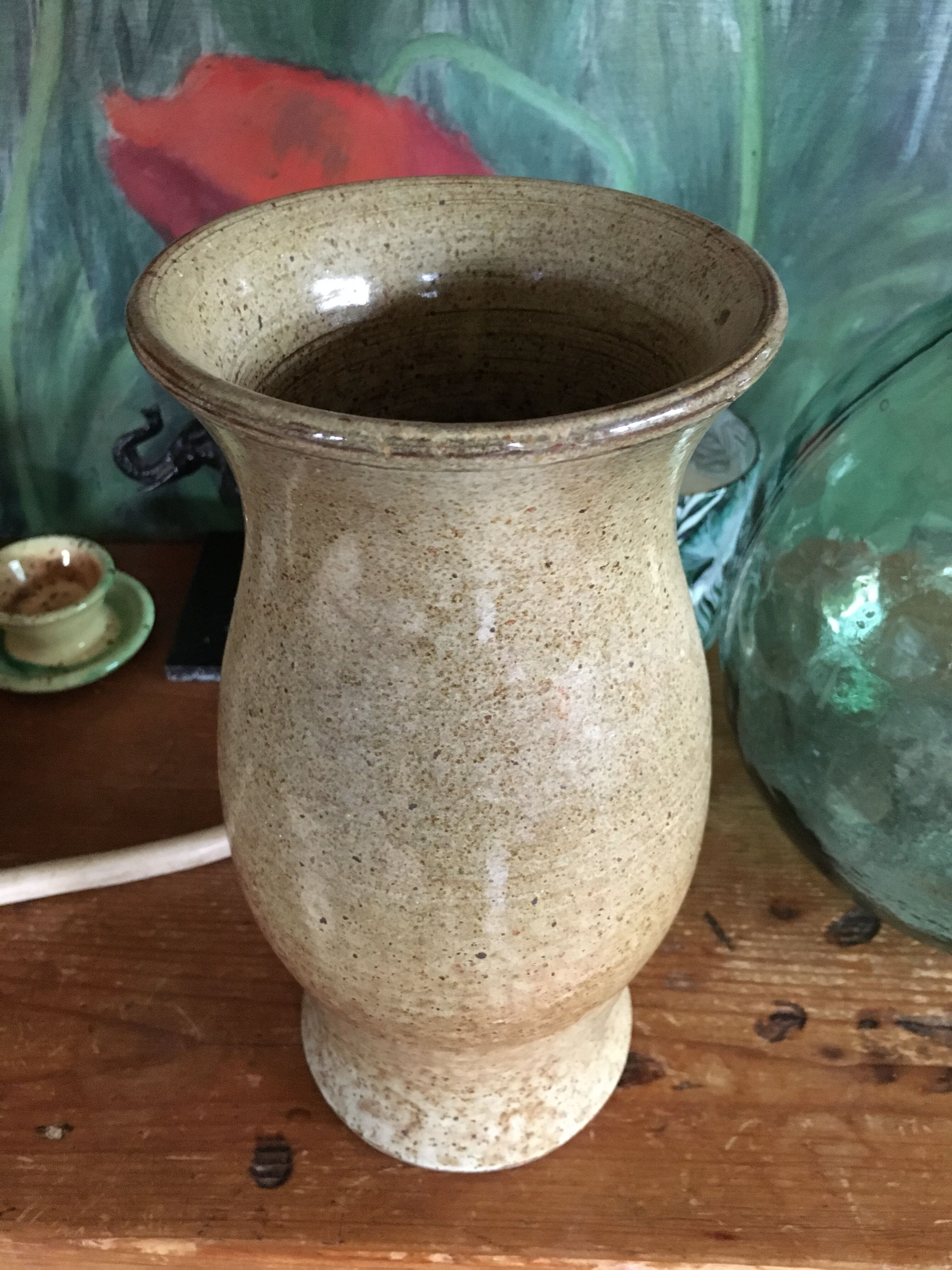 Sandstone vase