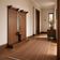 Vintage XL wall coat rack in wood for entrance / Wall coat rack